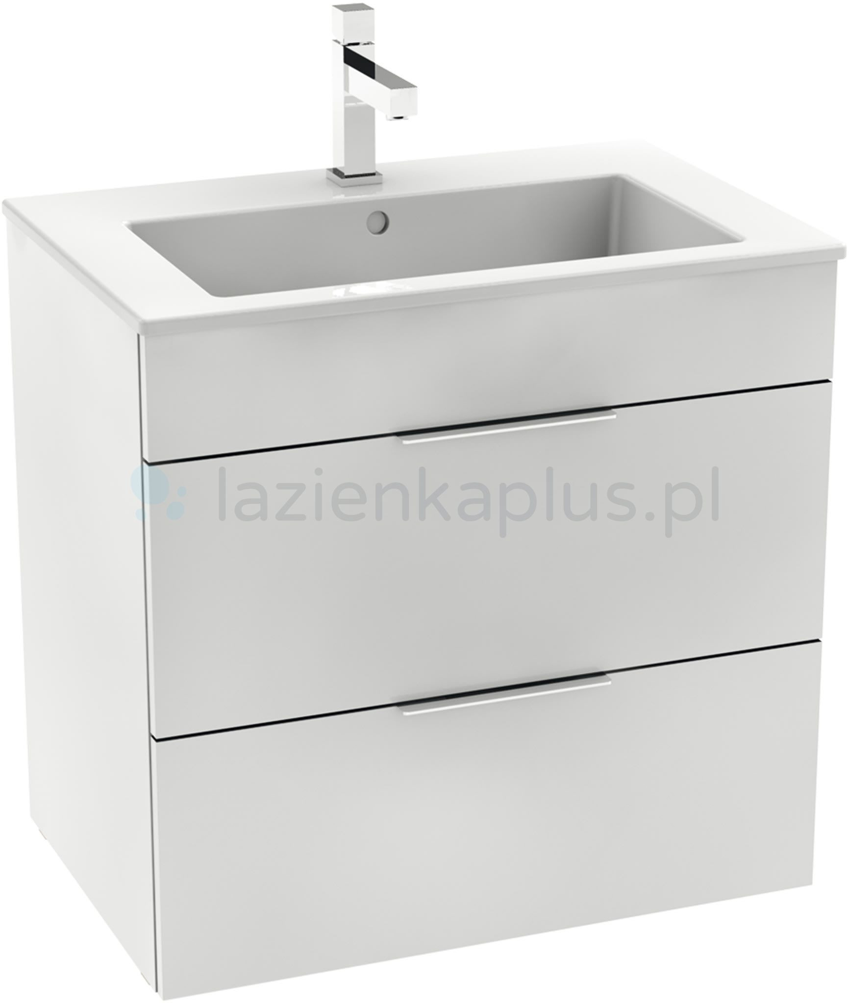 Cersanit Moduo umywalka z szafką 60 cm zestaw meblowy biały